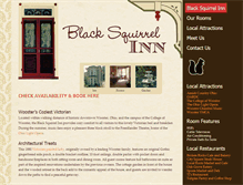 Tablet Screenshot of blacksquirrelinn.com